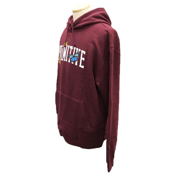スケート ウェア パーカー PRIMITIVE COLLEGIATE BUTTERFLIES HOOD プリミティブ プルオーバー SK8 スケボー | PRIMITIVE | 05