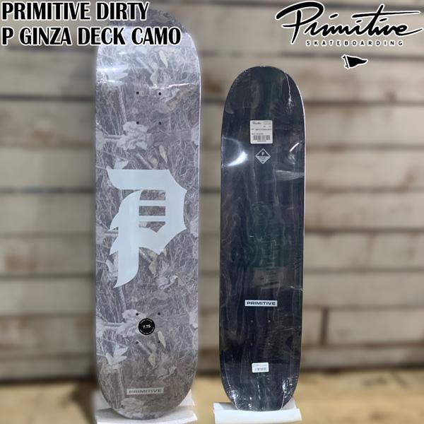 プリミティブ デッキ PRIMITIVE DIRTY P GINZA DECK CAMO スケボー