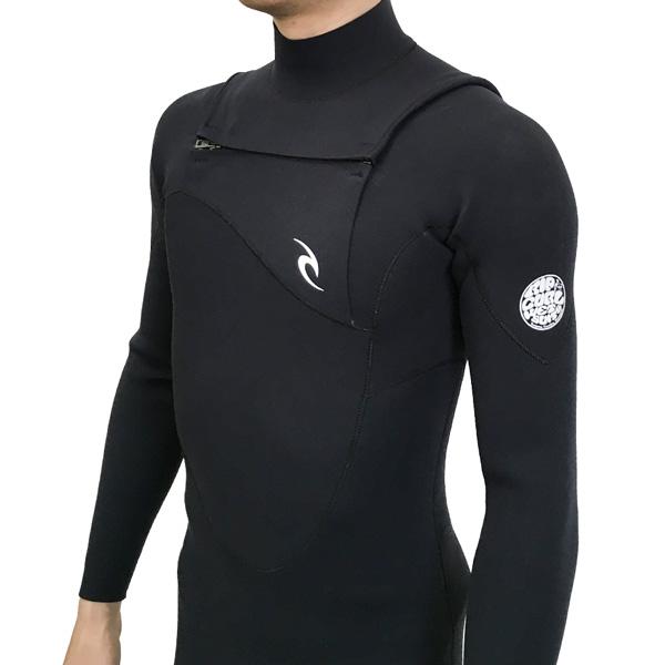 ウエットスーツ ロンスプ リップカール チェストジップ 23 RIPCURL OMEGA VALUE FULL OPEN ZIP 長袖スプリング 3/2mm 日本製｜move｜10