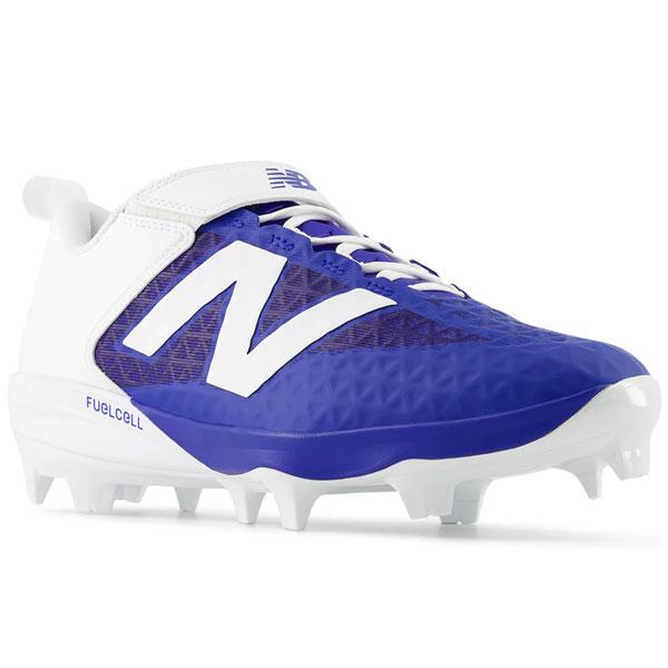 ニューバランス スパイク New Balance 野球 シューズ ポイントスパイク スタッドソール 一般用 FuelCell 4040 PU MOLDED V8 PL4040B8 BLUE ワイズ2E P革加工不可 | ALDO | 16