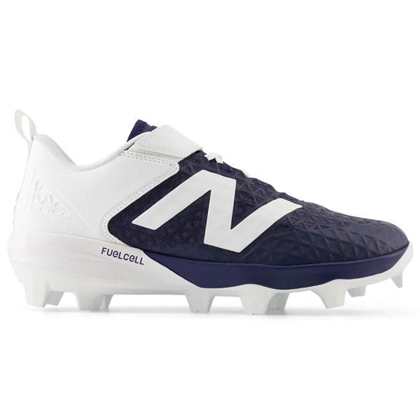 ニューバランス スパイク New Balance 野球 シューズ ポイントスパイク スタッドソール 一般用 FuelCell 4040 PU MOLDED V8 PL4040N8 NAVY ワイズ2E P革加工不可 | ALDO