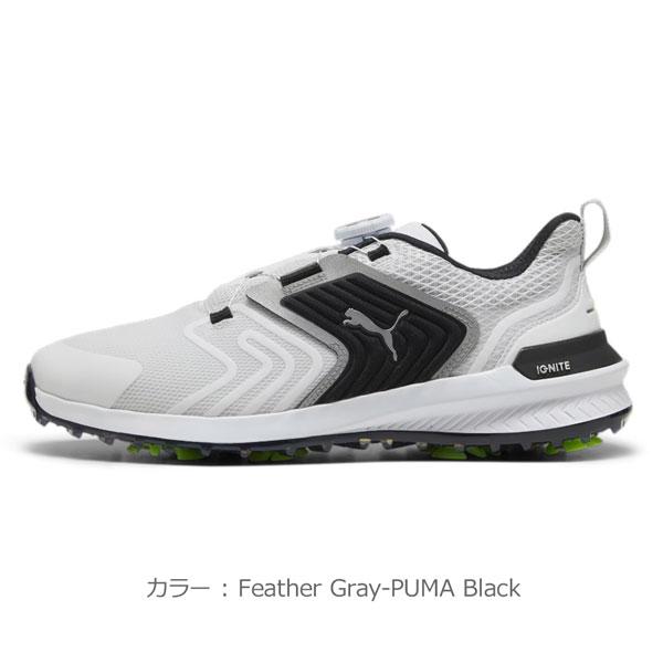 プーマ PUMA イグナイト イノベート ディスク 01FEATHER ゴルフシューズ