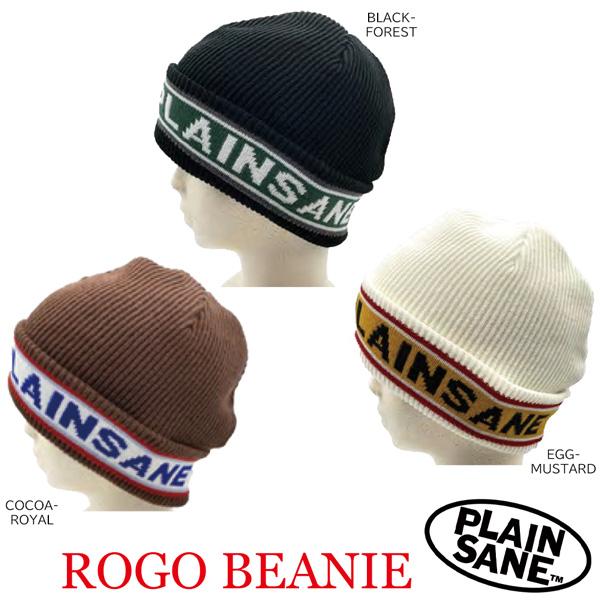 プレインセイン ロゴビーニー PLAINSANE LOGO BEANIE 帽子 ニット帽 ブラックフォレスト ココアロイヤル エッグマスタード | ブランド登録なし | 04