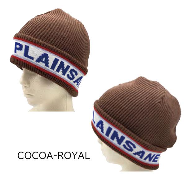 プレインセイン ロゴビーニー PLAINSANE LOGO BEANIE 帽子 ニット帽 ブラックフォレスト ココアロイヤル エッグマスタード | ブランド登録なし | 06
