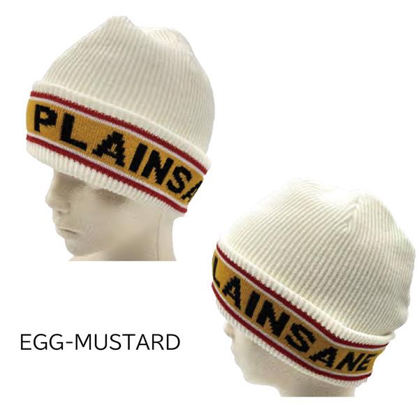 プレインセイン ロゴビーニー PLAINSANE LOGO BEANIE 帽子 ニット帽 ブラックフォレスト ココアロイヤル エッグマスタード | ブランド登録なし | 07
