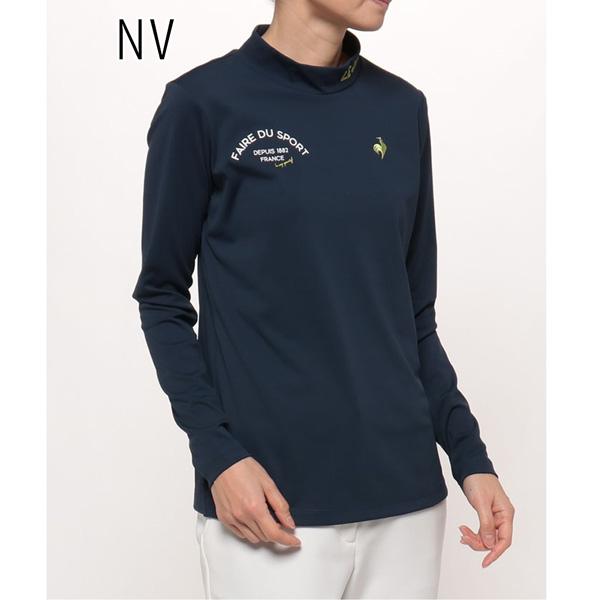 ルコックスポルティフ 長袖モックネック【ネイビーブルー/L】新品！ le coq sportif 値下げ ルコックスポルティフ 長袖モックネック