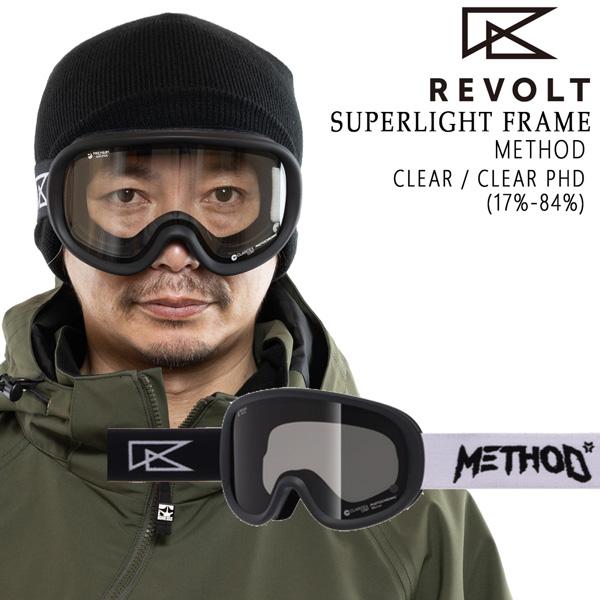 25-26 リボルト スーパーライトフレーム メソッド REVOLT SUPERLIGHT FRAME METHOD CLEAR CLEAR PHD_1