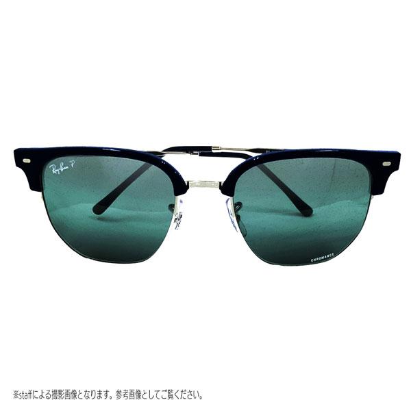 レイバン サングラス 偏光レンズ ニュークラブマスター RayBan NEW CLUBMASTER 6656G6(53サイズ) BLUE ON SILVER / POLAR BLUE MIRROR｜move｜04