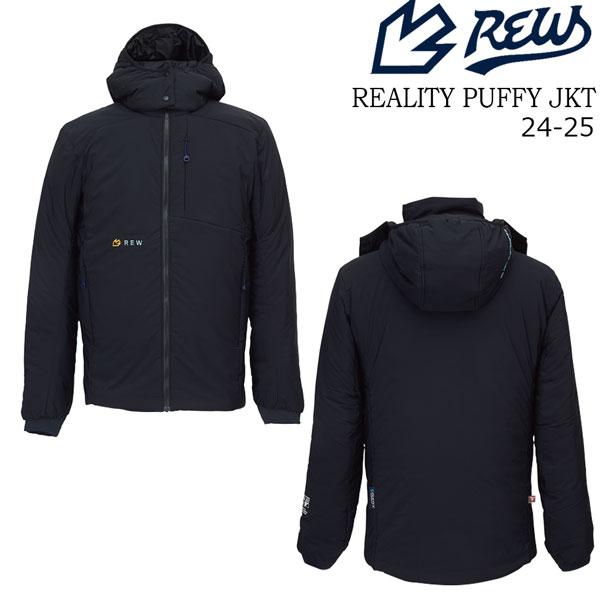 REW 　セカンドレイヤー　パフジャケット　M REW セカンドレイヤーパフジャケットM