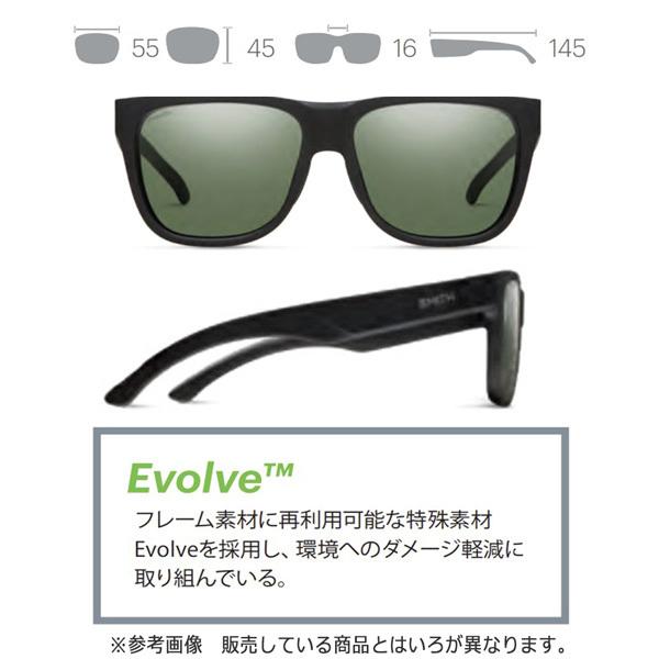 サングラス アイウエア 眼鏡 SMITH LOWDOWN2 ローダウン2 MATTE BLACK CP-POLAR BLUE MIRROR｜move｜02