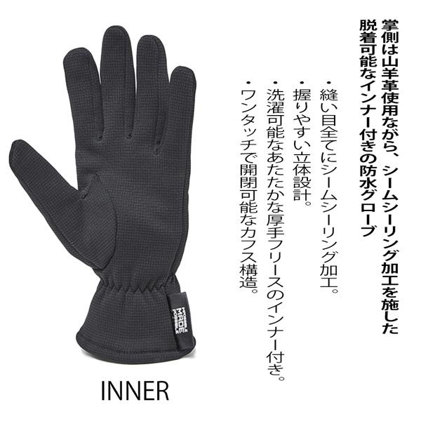 スキー スノーボード 手袋 22-23 SWANY スワニー NS SEAM SEALING 2 IN