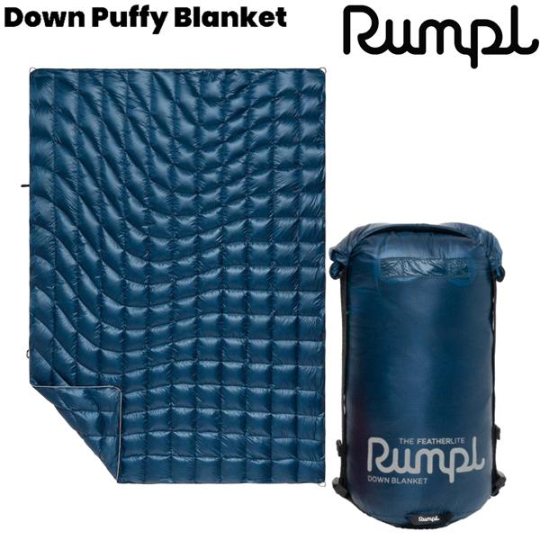 値下げ ブランケット ランプル Rumpl FEATHERLITE DOWN PUFFY BLANKET フェザーライト 800FPグースダウン 軽量 車中泊 アウトドア キャンプ 132cmX190cm | 