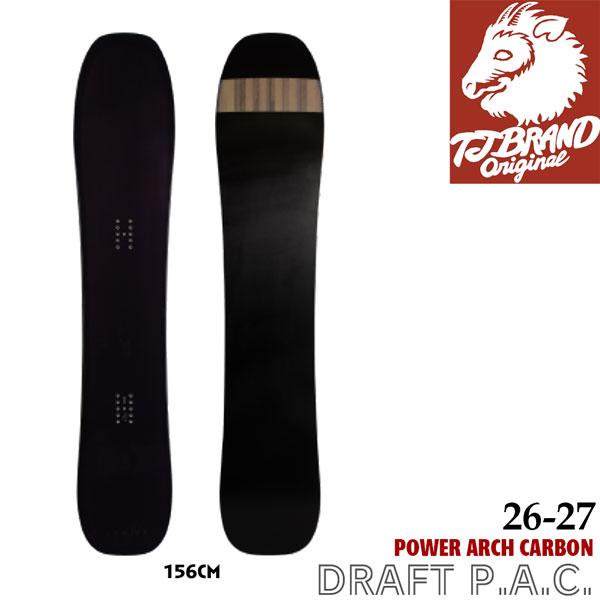 予約 26-27 T.J BRAND DRAFT P.A.C. スノーボード ティージェイブランド ドラフトPAC パウダー フリーライド 正規品 26-27-BO-TJの画像