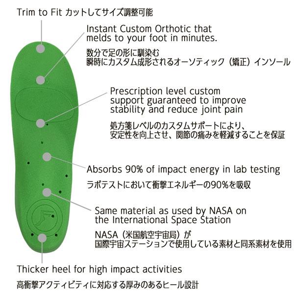 フットプリント ゲームチェンジャーエリートカスタムオーソティックスハイ FOOTPRINT GAMECHANGERS ELITE CUSTOM ORTHOTICS HI | ブランド登録なし | 11