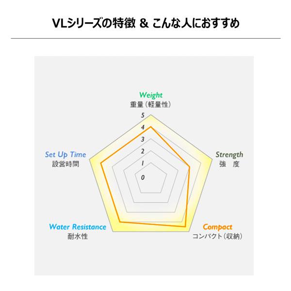 プロモンテ VL38 4S グランドシート付セット オリーブ 3人用 4シーズン対応 山岳テント | PUROMONTE | 15
