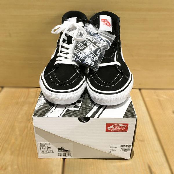 VANS スケートハイ SKATE SK8-HI スニーカー VN0A5FCCY28 スケシュー US SK8 バンズ BLACK/WHITE｜move｜03