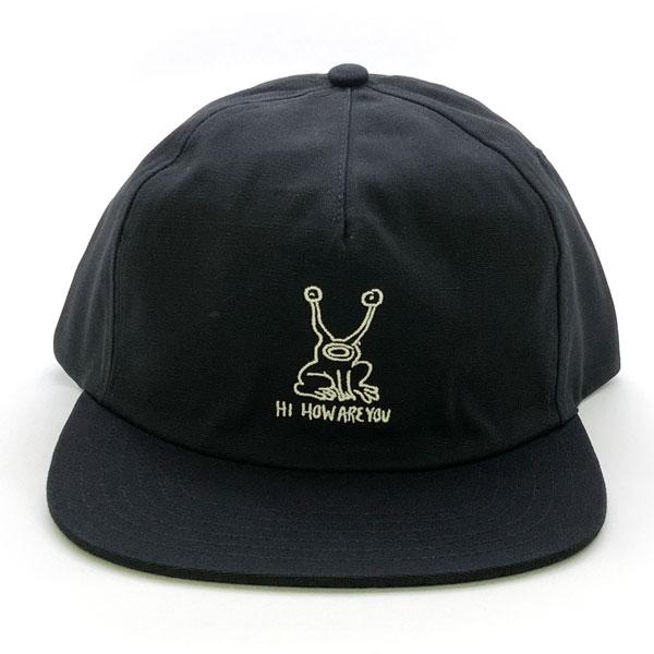 CAP 帽子 VANS×DANIEL JOHNSTON バンズ ダニエルジョンストン コラボ BLACK VN0A5KJSBLK