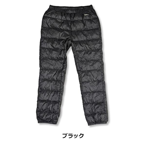 プロモンテ PUROMONTE ダウンパンツ70 ブラック オリーブ 防寒 羽毛 ダウン | PUROMONTE | 02