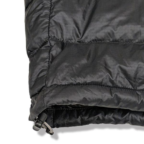 PUROMONTE プロモンテ ダウンパンツ70 フルオープン ブラック オリーブ