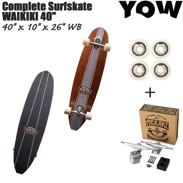 ヤウ ワイキキ 26 YOW WAIKIKI 40 コンプリートサーフスケートの画像