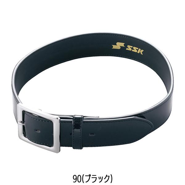 野球 SSK エスエスケイ 審判用ベルト 一般用 エスエスケイ ベルト メンズ・ユニセック エナメルベルト YV295 ブラック 超PayPay祭 | エスエスケイ（スポーツ用品） | 02