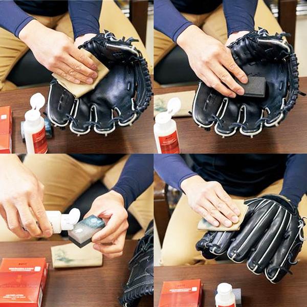 野球 メンテナンス ゼット ZETT レザーローション 汚れ落としセット | ゼット | 01