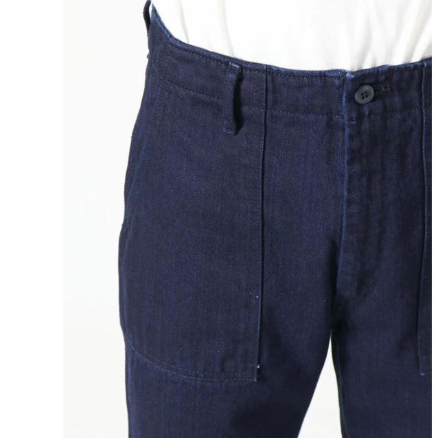 【JAPAN BLUE JEANS】 ジャパンブルージーンズ Baker Pants 12.5oz ダブルフェイスインディゴ｜moveclothing｜05