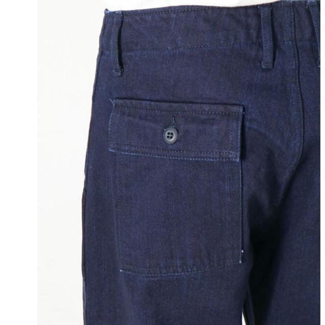 【JAPAN BLUE JEANS】 ジャパンブルージーンズ Baker Pants 12.5oz ダブルフェイスインディゴ｜moveclothing｜06
