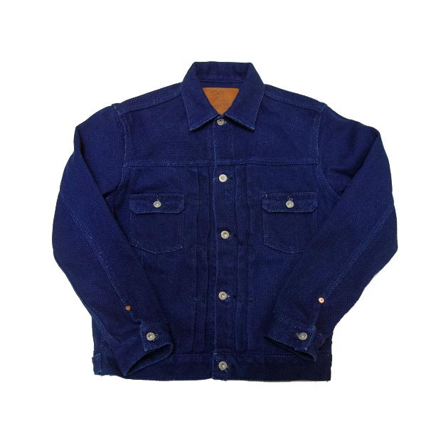 桃太郎ジーンズ（MOMOTARO JEANS） インディゴ刺し子ジャケット 03-162