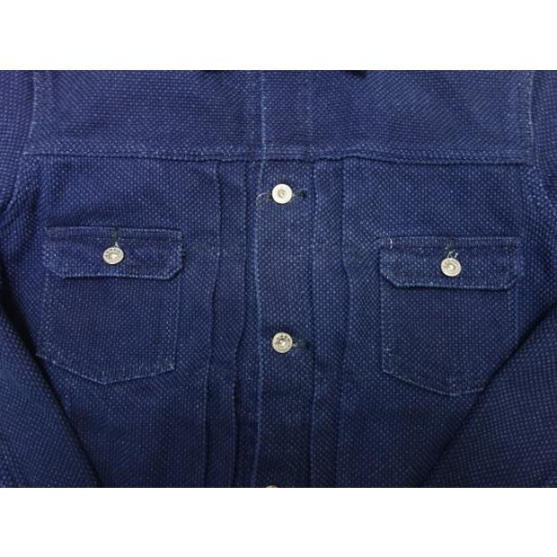 桃太郎ジーンズ（MOMOTARO JEANS） インディゴ刺し子ジャケット 03-162