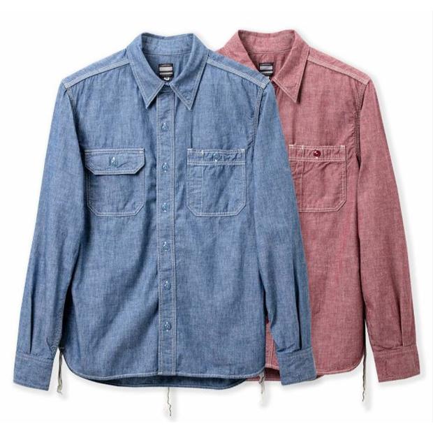 桃太郎ジーンズ（MOMOTARO JEANS） MS044/5ozシャンブレーワークシャツ