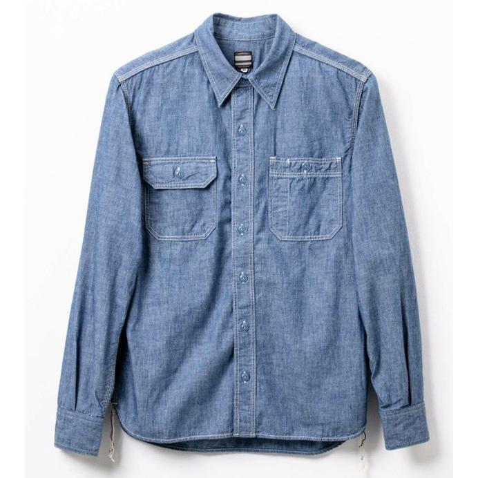 桃太郎ジーンズ（MOMOTARO JEANS） MS044/5ozシャンブレーワークシャツ