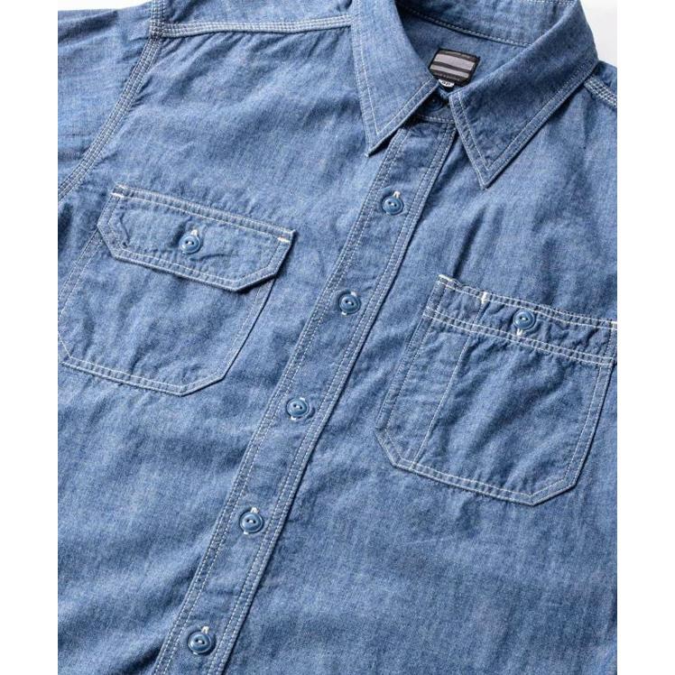 桃太郎ジーンズ（MOMOTARO JEANS） MS044/5ozシャンブレーワークシャツ