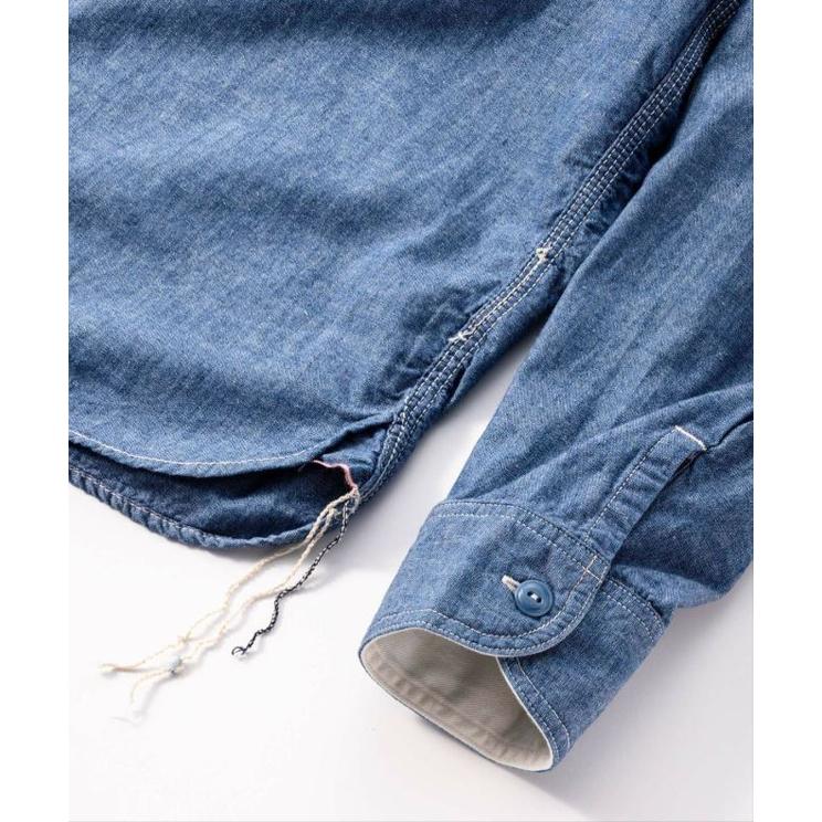 桃太郎ジーンズ（MOMOTARO JEANS） MS044/5ozシャンブレーワークシャツ