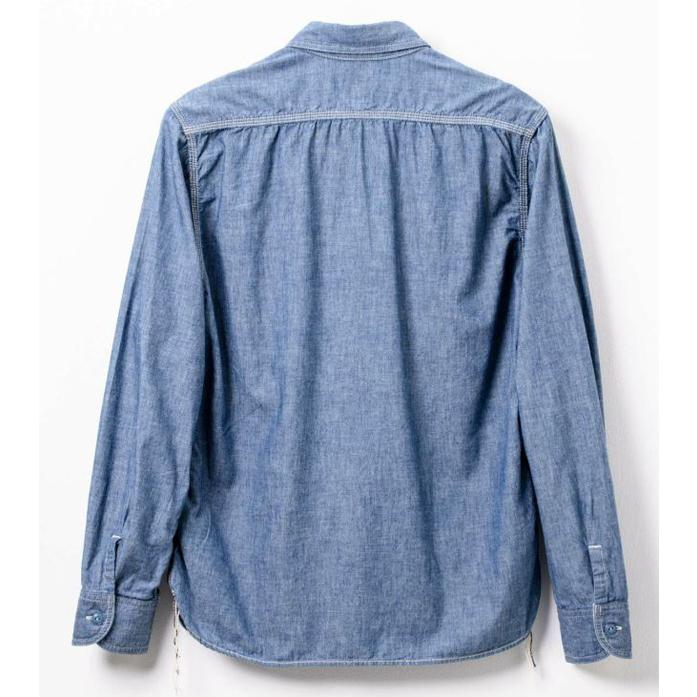桃太郎ジーンズ（MOMOTARO JEANS） MS044/5ozシャンブレーワークシャツ