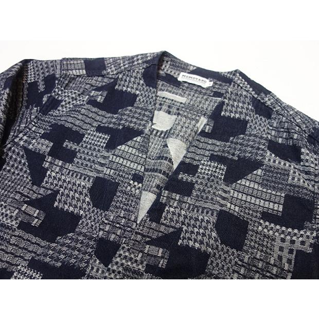 桃太郎ジーンズ 桃太郎JEANS INDIGO JACQUARD CARDIGAN : ムーヴ 桃太郎ジーンズ 桃太郎JEANS INDIGO JACQUARD CARDIGAN : ムーヴ