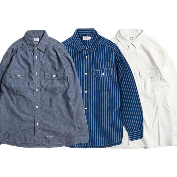 トロフィークロージング　ハーベストシャツ　サイズL TROPHY CLOTHING（トロフィークロージング） シャツ 長袖 Harvest L/S