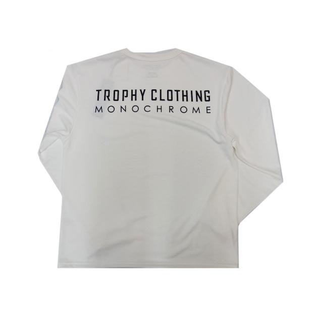 TROPHY CLOTHING トロフィークロージング ロンT "MONOCHROME"LOGO PC L/S TEE｜moveclothing｜03
