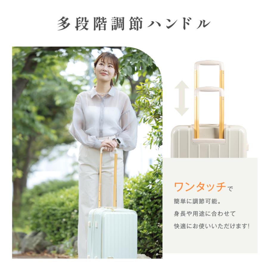 スーツケース 爆買 機内持ち込み キャリーケース S/Mサイズ 前開き