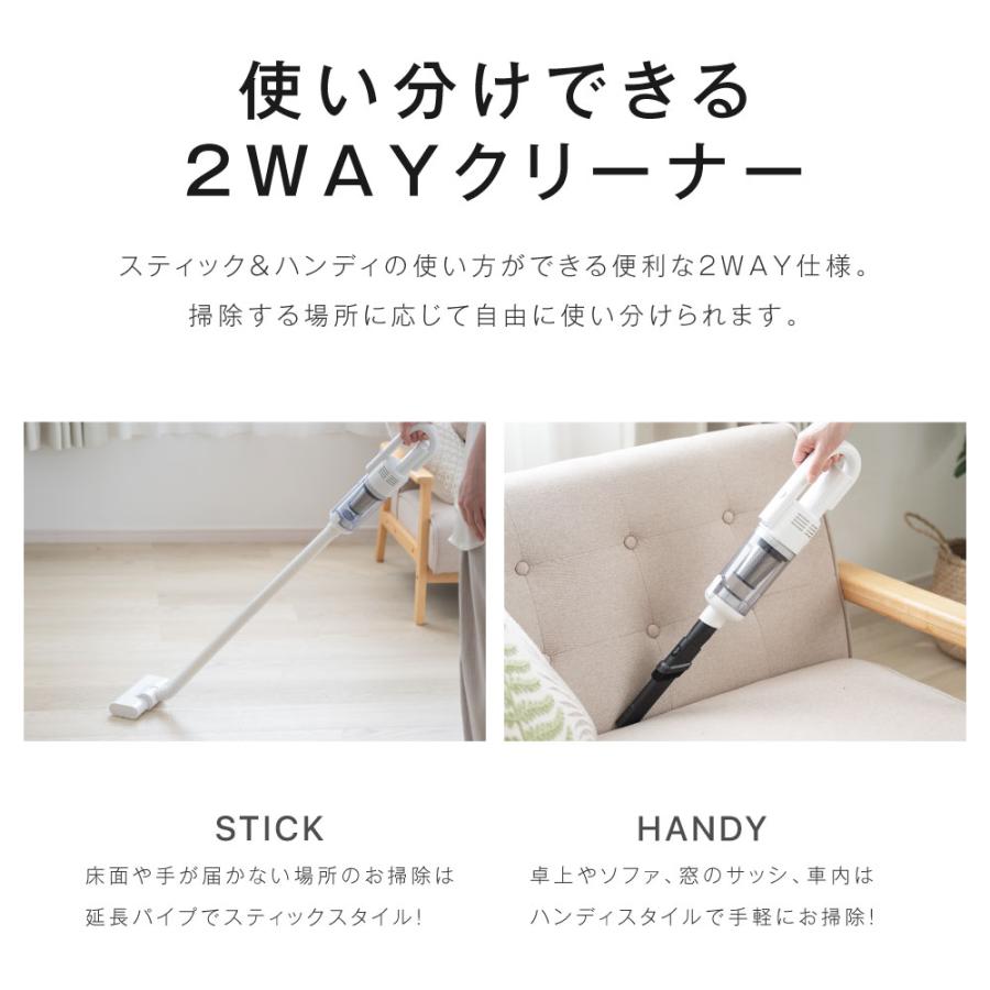 健康器具・ハンディ掃除機 Amazon | 【最新改良型】Bonito ZX ハンディクリーナー 4in1多