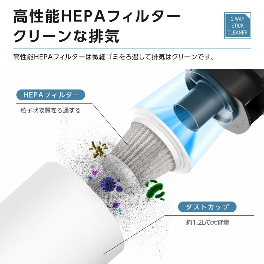 掃除機 コード式 2WAY サイクロン ハンディー クリーナー 掃除機 コード式 2WAY サイクロン ハンディー クリーナー