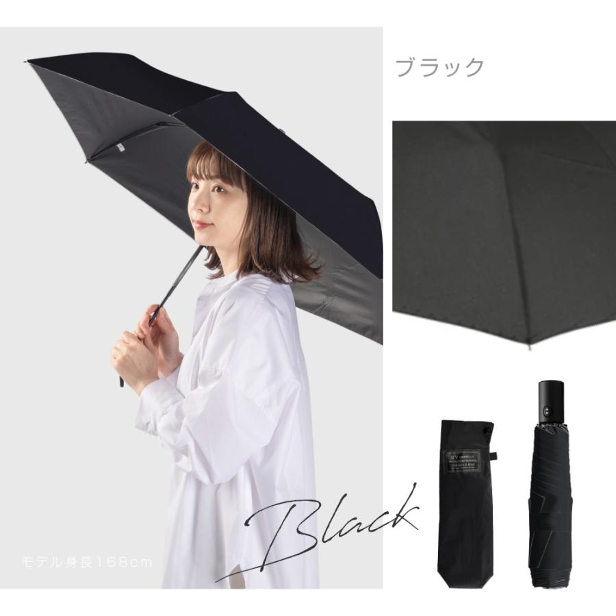日傘 折りたたみ 完全遮光 100% 超軽量 遮熱 涼しい 晴雨兼用 自動開閉