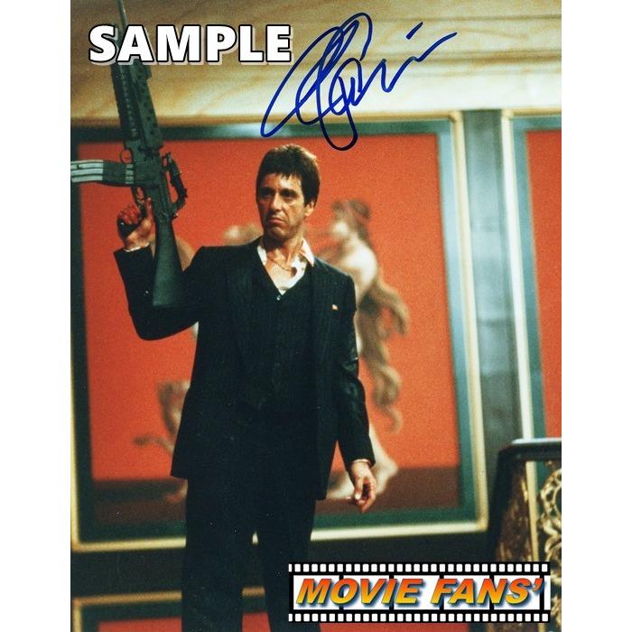 直筆サイン入りブロマイド 保証書付き アル パチーノ スカーフェイス マシンガンを片手で持つ 外国製 Autograph 0002 Moviefans 通販 Yahoo ショッピング