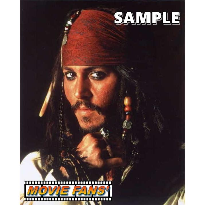 ブロマイド写真 ジョニー デップ パイレーツ オブ カリビアン ジャック スパロウ あごに手 アップ 外国製 Photoactor Moviefans 通販 Yahoo ショッピング
