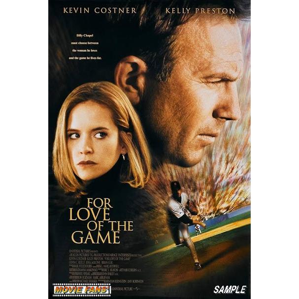 映画ポスター（外国製）『ラブ・オブ・ザ・ゲーム』アメリカ版劇場用