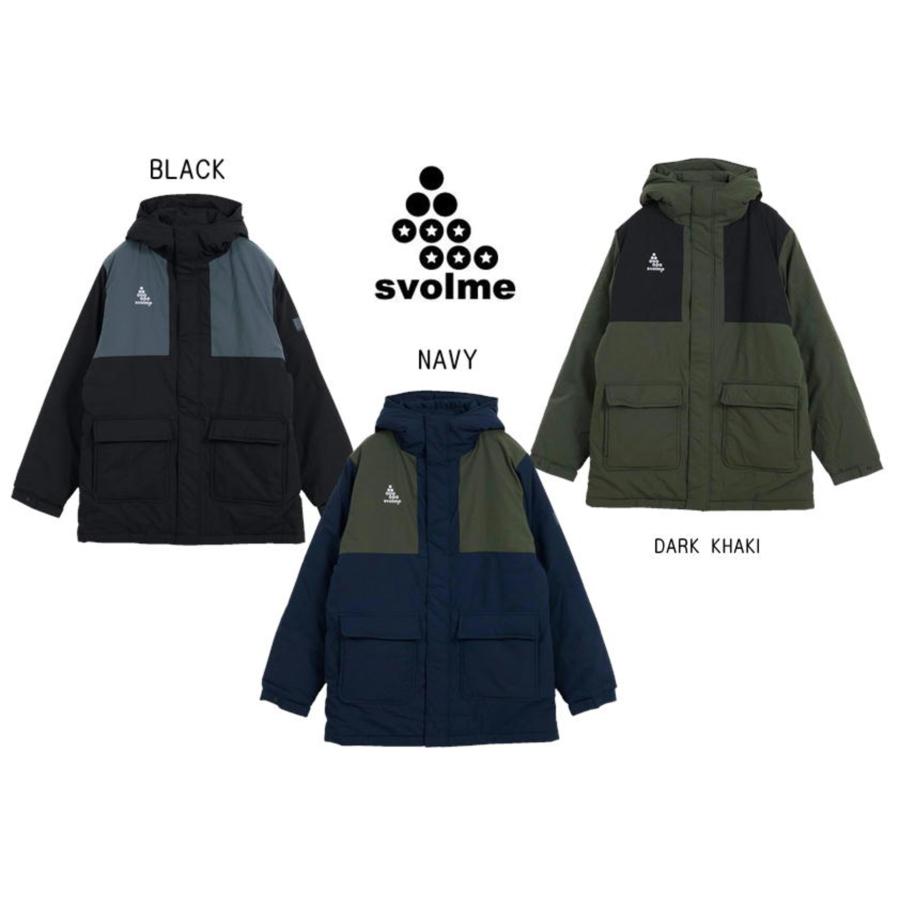 SVOLME（スボルメ） 発熱 中綿 ハーフ コート 1253-47304 25AW 送料