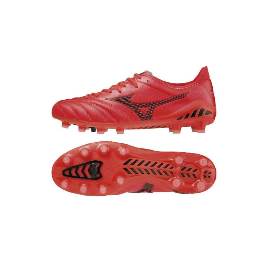 美品】ミズノ モレリアネオ3 JAPAN スパイク レッド 限定モデル JAPAN