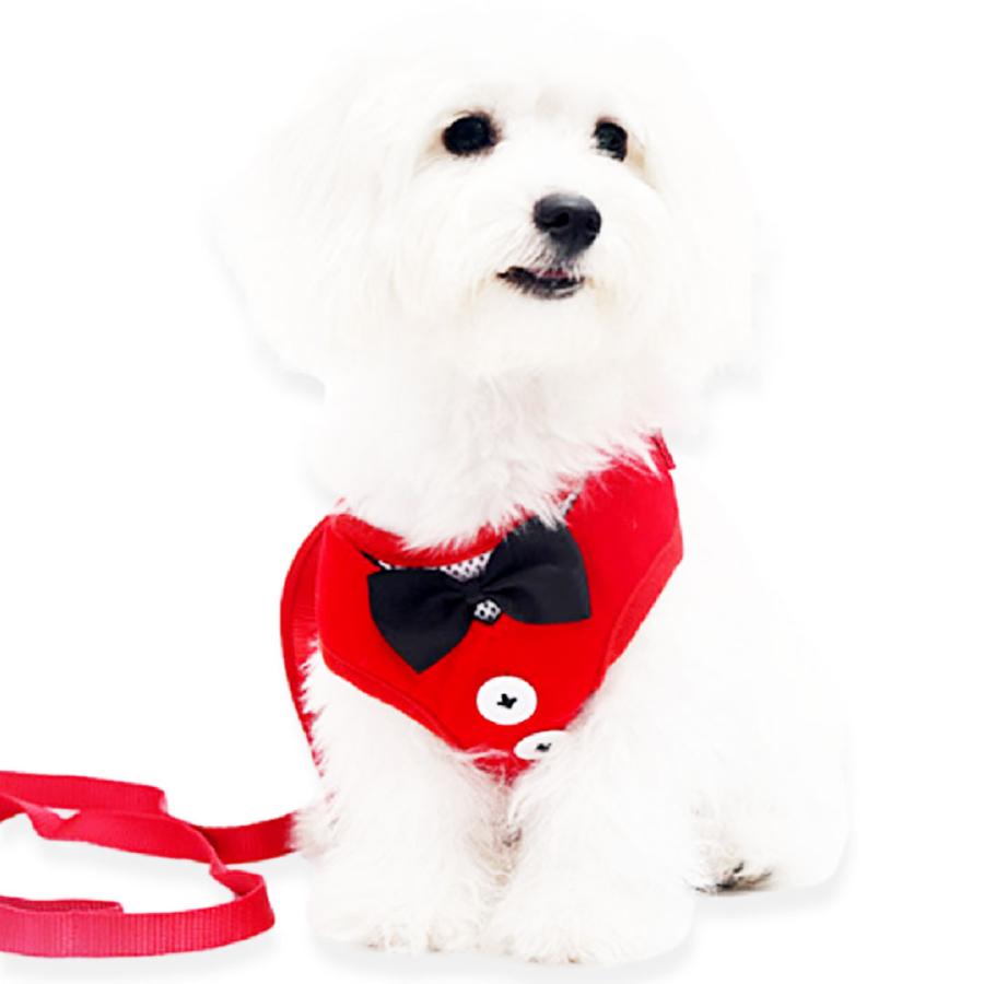 犬 ハーネス リード セット タキシード かわいい ペット用品 犬服 猫服 安全 脱げない 小型犬 中型犬 散歩 介護用 旅行 お出かけ 最新最全の