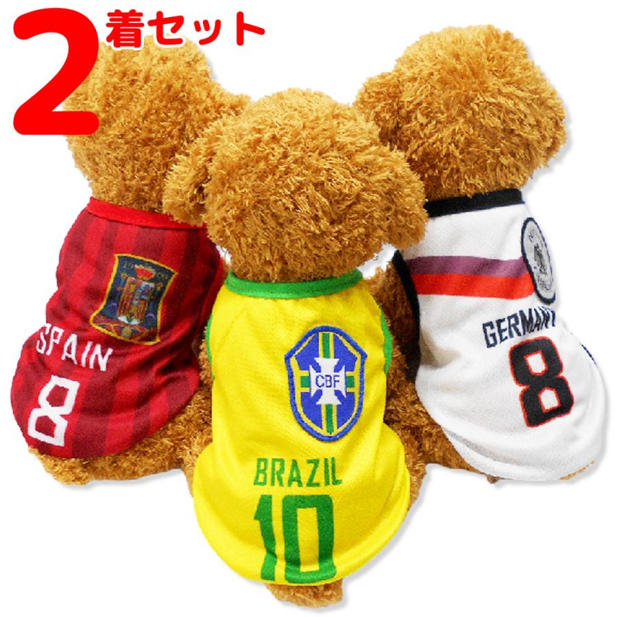 送料無料 犬 Tシャツ Dt0002 Mowmow おしゃれ かわいい オールシーズン サッカー タンクトップ ペット服