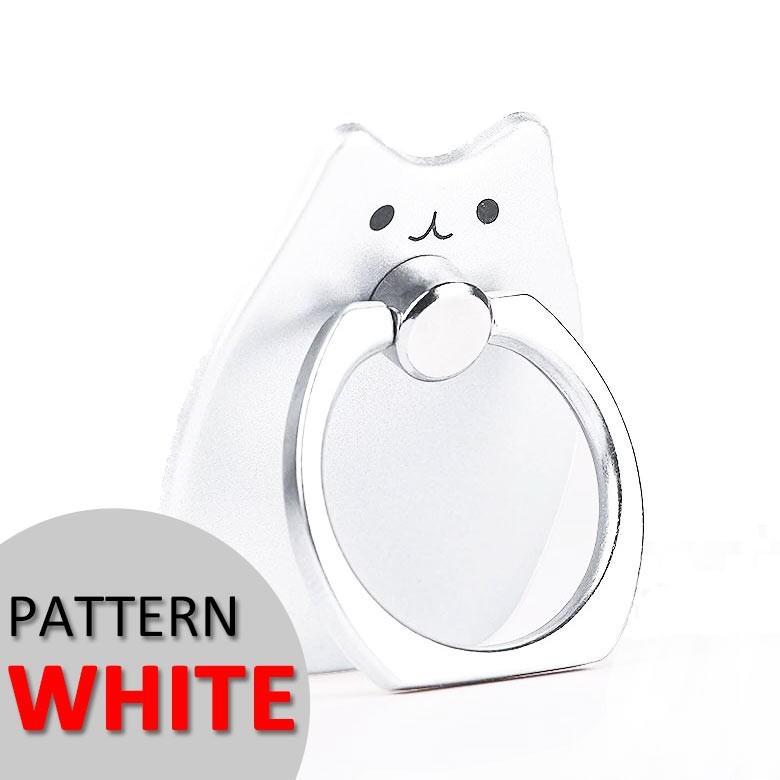 スマホリング 猫 かわいい アイリング スマホホルダー リングスタンド Iphone 落下防止 バンカーリング I Ring0003 I Ring0003 Mowmow 通販 Yahoo ショッピング